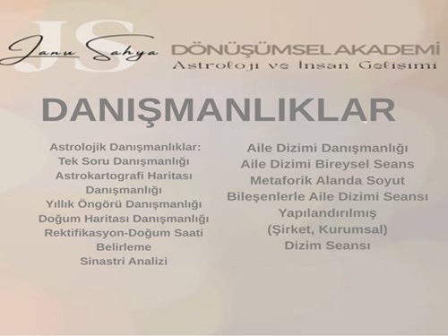 Danışmanlıklarımız